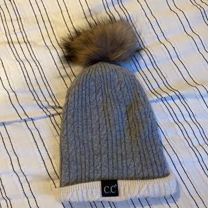 Winter Hat with Faux fur
